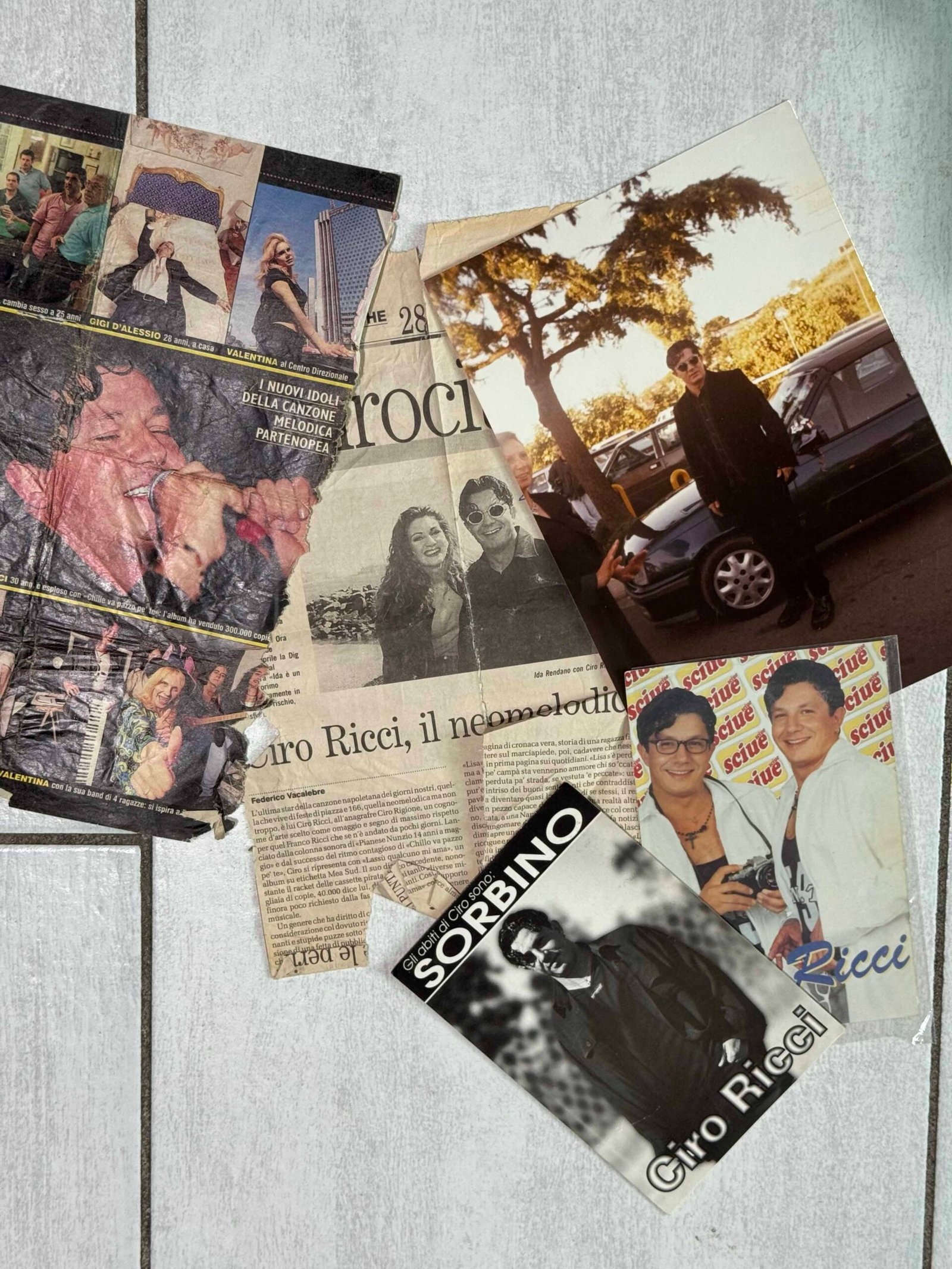 Ritaglio stampa / archivio di Ciro (sostituisci immagine)